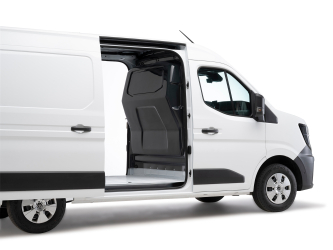 Verdiepte separatiewand voor de Renault Master / Nissan Interstar