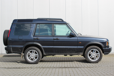 Land Rover Discovery 2 Grijs kenteken ombouw