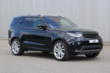 Land Rover Discovery 5 grijs kenteken ombouw