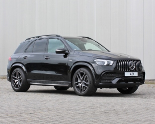 Mercedes-Benz GLE 53 AMG grijs kenteken ombouw