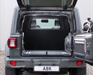 Jeep Wrangler Grijs Kenteken Ombouw